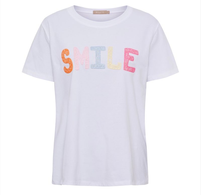 White smile t-shirt 