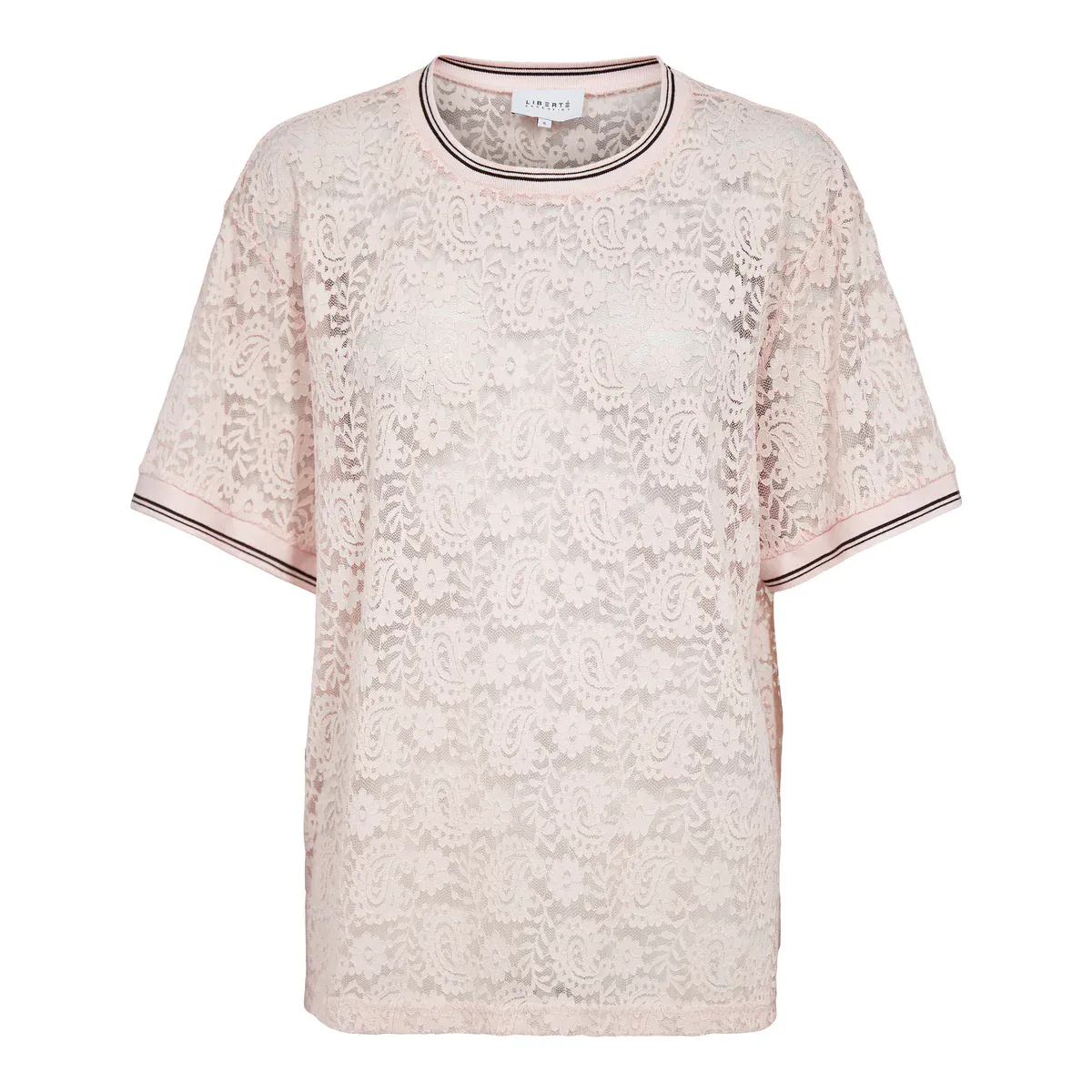 LACY TSHIRT - ROSE