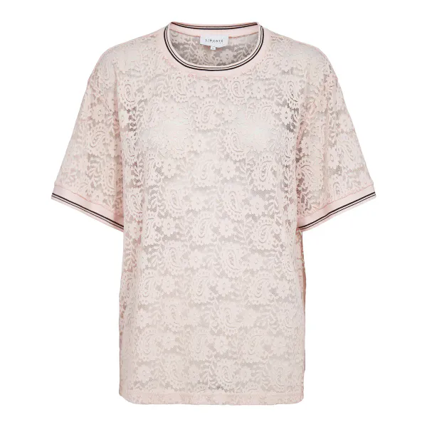Hovedbilde LACY TSHIRT - ROSE
