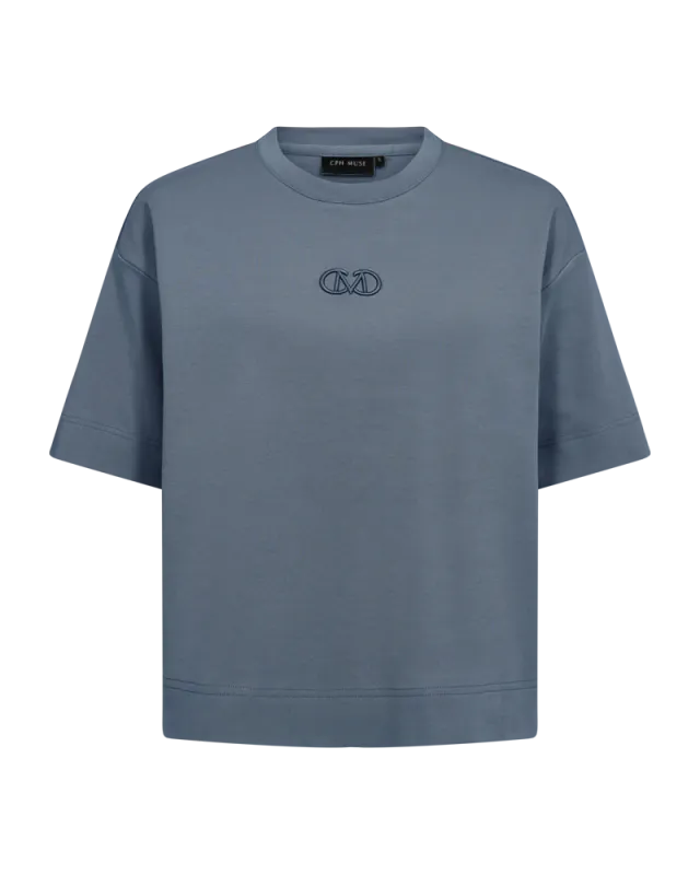 Muse blue tee
