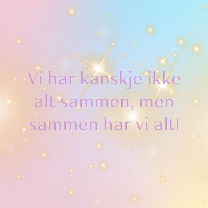 Hovedbilde Vi har kanskje ikke alt kort stort