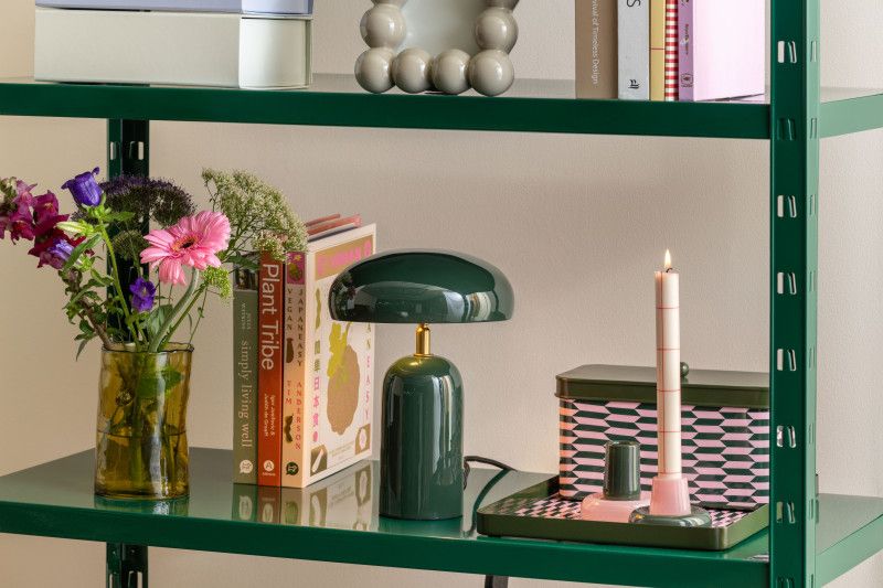 Lysestake-sett Firenze rose