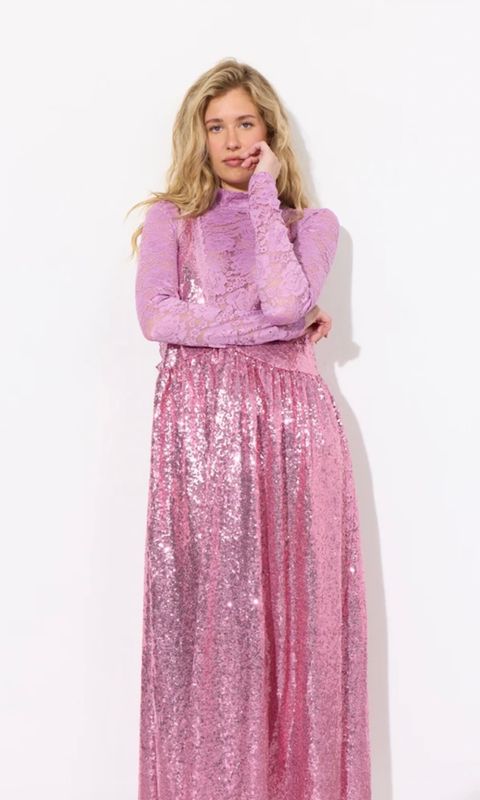 Bodil dress pink