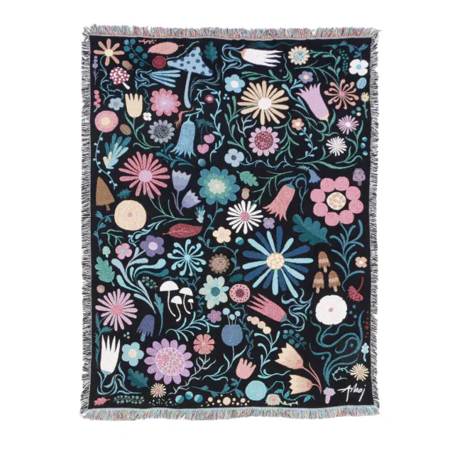 Hovedbilde Throw blanket night forest