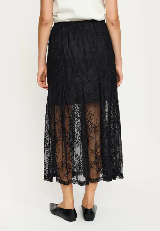 Black blond skirt