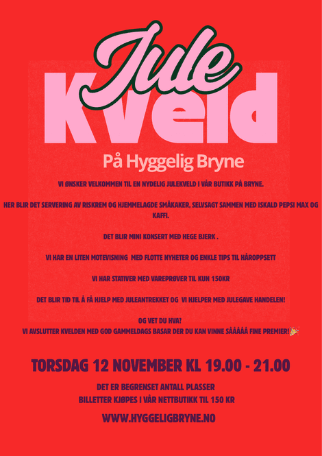 Hovedbilde Julekveld på Hyggelig 