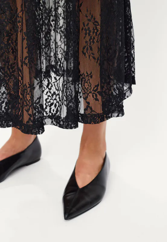 Black blond skirt