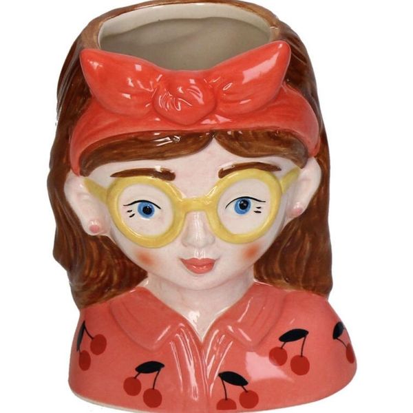 Hovedbilde Little lady vase orange