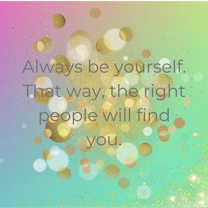 Hovedbilde always be yourself stort kort