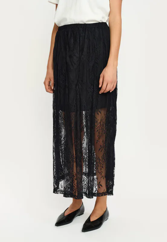 Black blond skirt