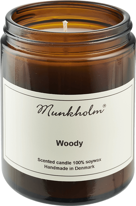Hovedbilde Soy Wax Lys - Woody 180ml.