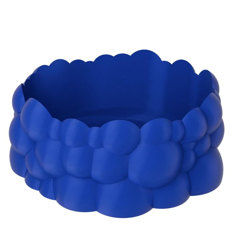 Bubble skål L dazzle blue